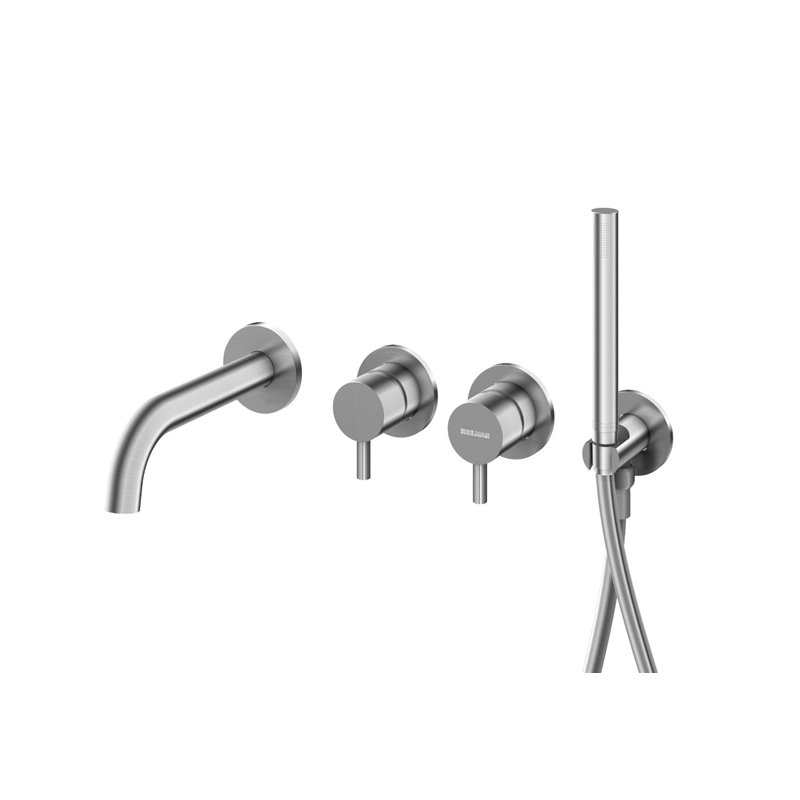 Kohlman Axel Brushed Nickel Zestaw wannowy (QW260ABN230)
