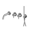 Kohlman Axel Brushed Nickel Zestaw wannowy (QW260ABN230)