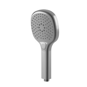 Kohlman Axel Brushed Nickel Zestaw prysznicowy z deszczownicą 25cm i słuchawką (QW260ABNQ25)