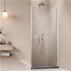 Vixor Vesa 6 DW1 Drzwi prysznicowe wahadłowe prawe chrom 90 cm (N09-00090-01-01R)