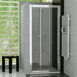 SanSwiss Top-Line TOPS3 Drzwi Prysznicowe NA WYMIAR (70 - 120cm) Szkło Przezroczyste (TOPS3SM25007)