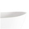 Balneo Parma Wanna wolnostojąca NO RIM 170 x 72 cm biała akrylowa z przelewem i białym korkiem (J0201020301-1)