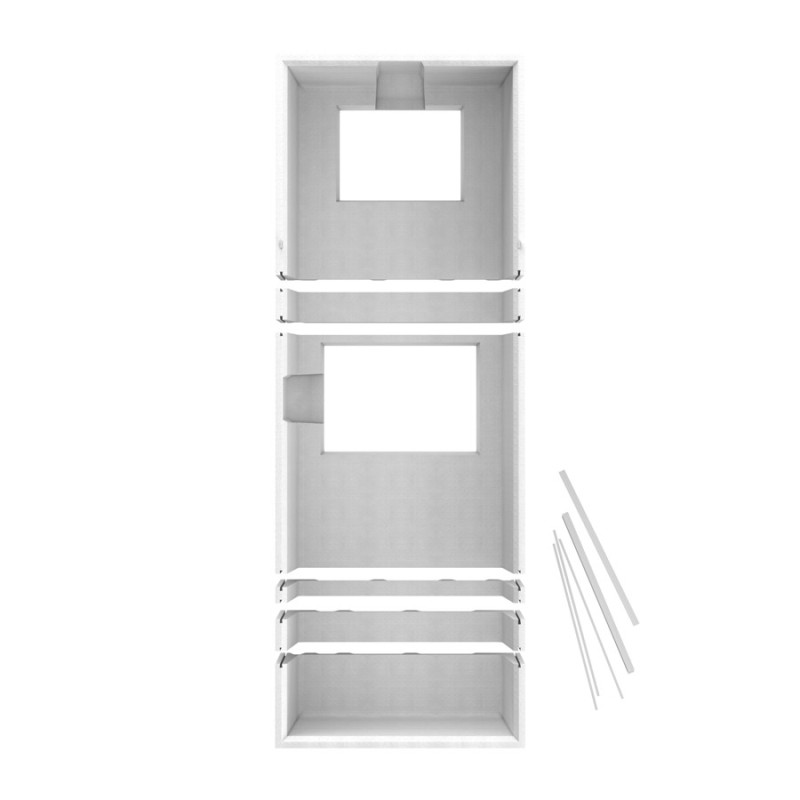 Schedpol Stabilsound 1.032  Nośnik uniwersalny do wanny prostokątnej 160-200x80 cm