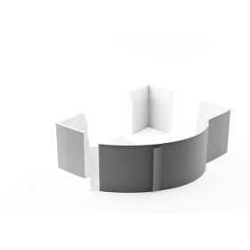 Schedpol Standard 1.083  Nośnik uniwersalny do wanny półokrągłej 240x63 cm