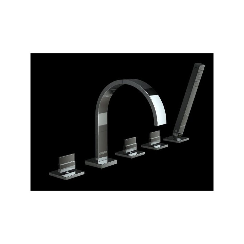 Kohlman Axis QB262N Bateria wannowa pięciootworowa