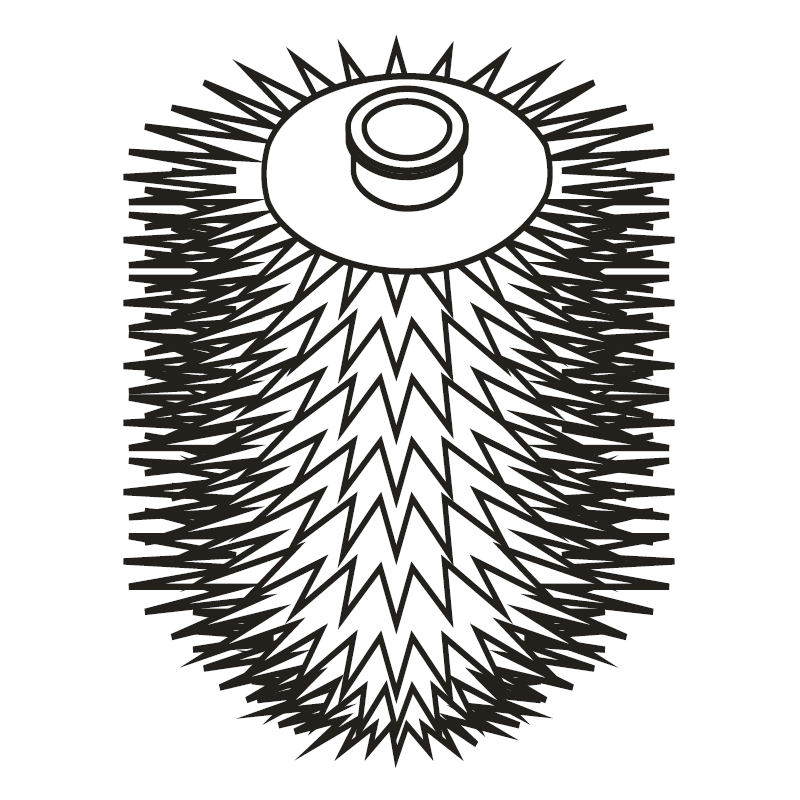 Stella Oslo główka do szczotki wc biała 80.020.1