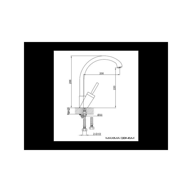 Kohlman Maxima QB146M Bateria kuchenna
