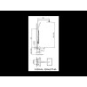 Kohlman Foxal QW274F Zestaw wannowy z termostatem
