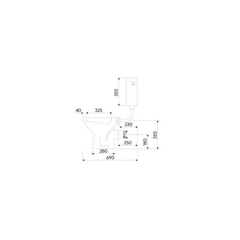 Koło Idol Miska ustępowa lejowa M13000