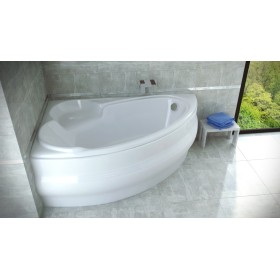 Besco Finezja Nova Wanna Asymetryczna Lewa 155x95