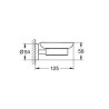 Grohe Essentials Uchwyt + Mydelniczka (40444001)