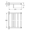 Grohe Essentials Wieszak na ręczniki (40800001)