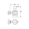 Grohe Essentials Cube Uchwyt + Dozwnik na mydło (40756001)