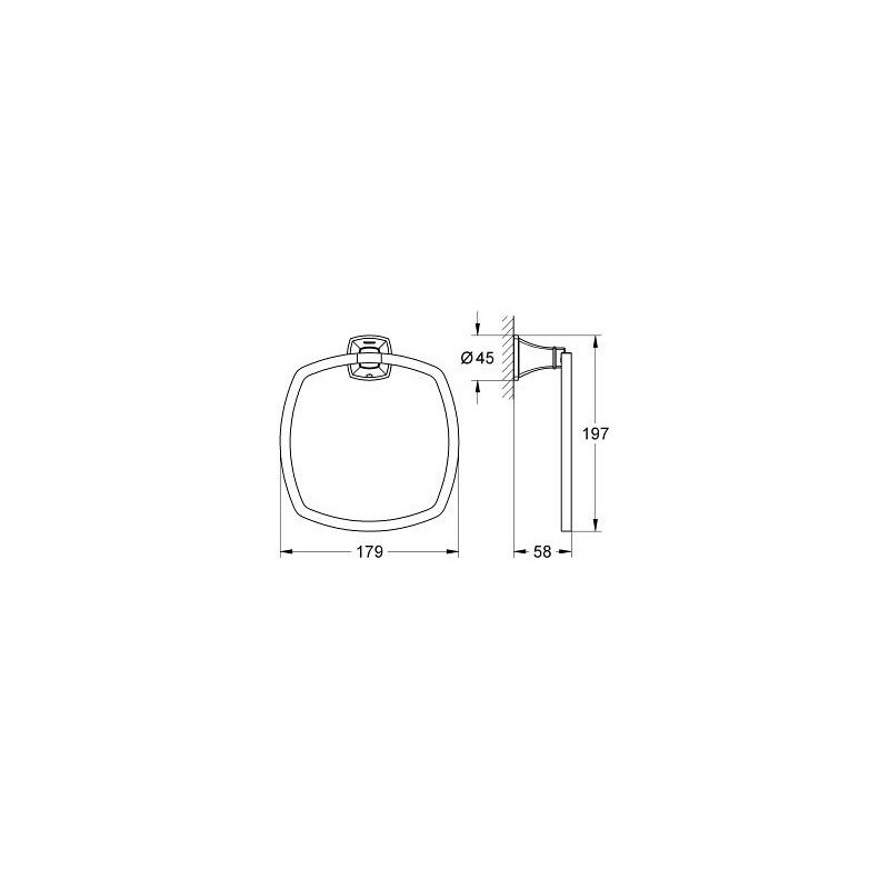 Grohe Grandera Wieszak na ręcznik (40630IG0)
