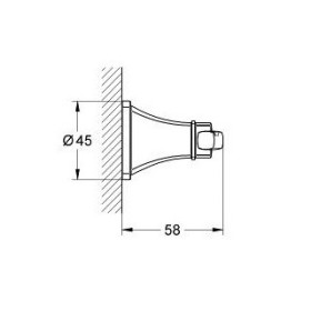 Grohe Grandera Haczyk podwójny (40631000)