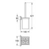 Grohe Allure Brilliant Szczotka WC + Uchwyt (40500000)
