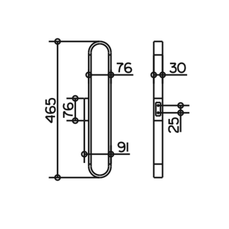Keuco Edition 300 30070010000 Wieszak na ręcznik