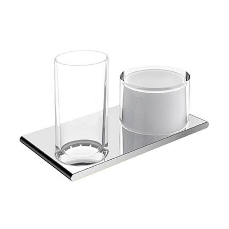 Keuco Edition 400 11553019000 Kubek na szczoteczki i dozownik