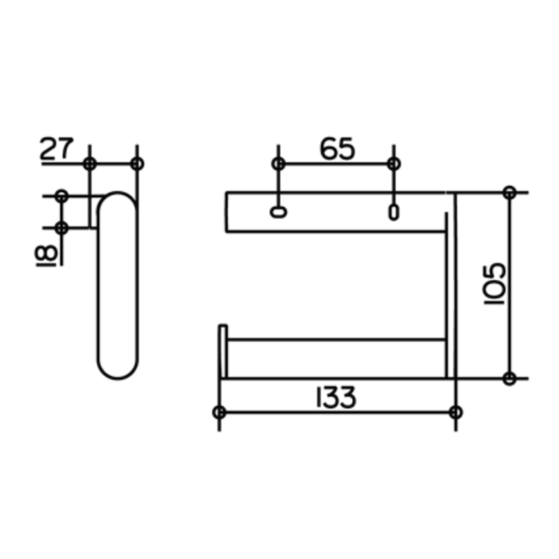 Keuco Plan 14962010000 Uchwyt na papier