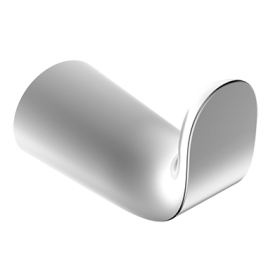 OUTLET ! Omnires Saco Haczyk Pojedynczy Chrom/Biały (SA54110CRB)