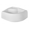 Besco Maxi 120 Brodzik Asymetryczny Z Siedziskiem Lewy 120x85