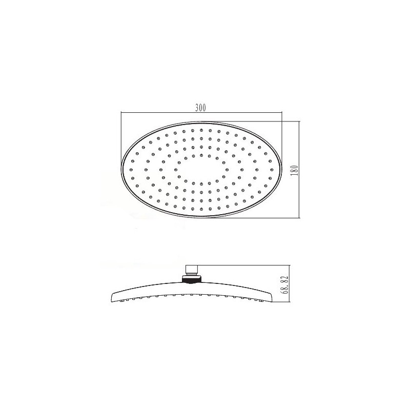Alterna Iris Deszczownica 30 x18 cm (ALTN-965848)