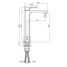 Vedo Mito Bateria prysznicowa Chrom (VBM3005/CH)