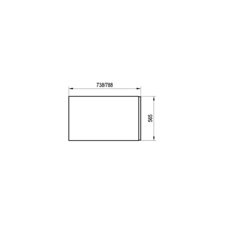 Ravak Panel A boczny 80 (CZ00140A00)