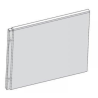 Ravak Chrome Panel A boczny 70 (CZ72110A00)