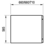 Ravak Chrome Panel A boczny 70 (CZ72110A00)