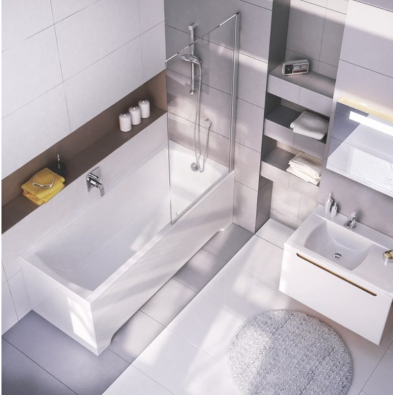 Ravak Classic 170x70 Wanna Prostokątna (C541000000+GPX2240015)