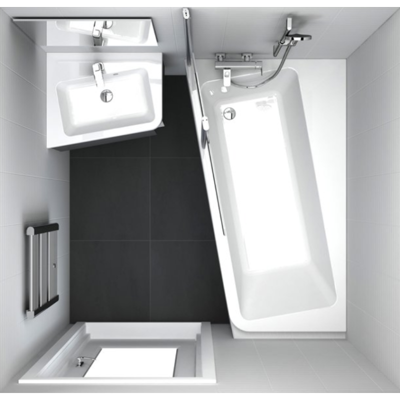 Ravak 10° 170x100 P Wanna Asymetryczna (C821000000+GPX2240396)