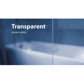 Ravak Rosa Parawan VSK2 140 L profil biały wypełnienie transparent (76L70100Z1)