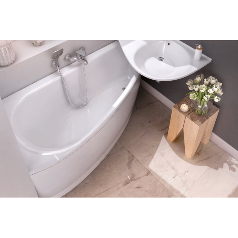 Ravak Avocado 150x75 L Wanna Asymetryczna (CT01000000+GPX224031)