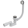 Ravak Syfon wannowy z przelewem 570 Click-Clack chrom (X01377)