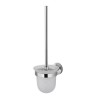 Stella Classic szczotka do wc wisząca, szkło matowe chrom 07.430