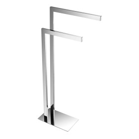 Stella stojak na 2 ręczniki wolnostojacy chrom 19.2061-sp