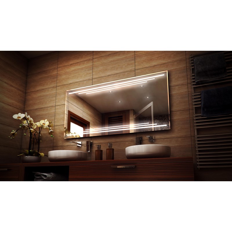 MF Design MFDMI Lustro z oświetleniem LED 120 x 70 cm (MFDMI120x70)