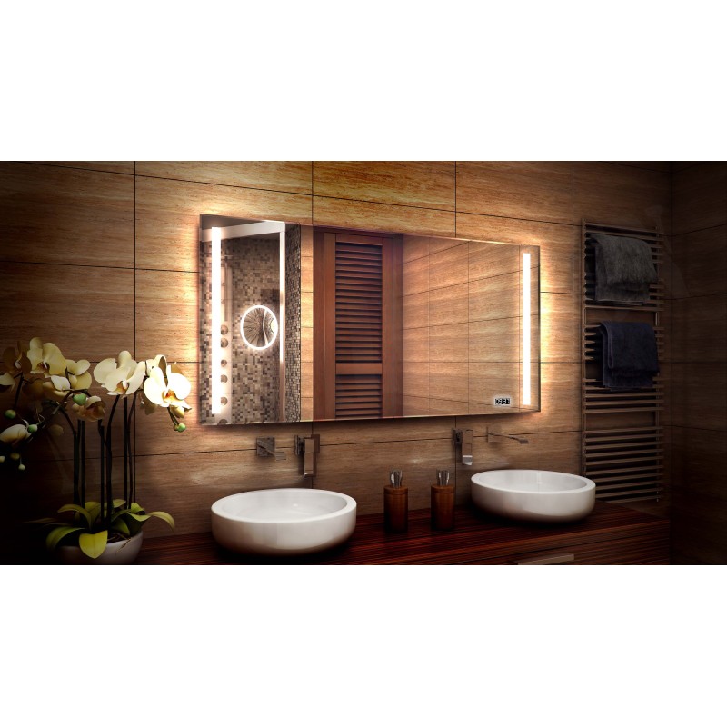 MF Design MFDHDX Lustro z oświetleniem LED 120 x 70 cm (MFDHDX120x70)