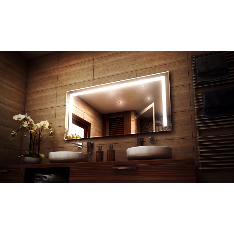 MF Design MFDSD Lustro z oświetleniem LED 140 x 70 cm (MFDSD140x70)