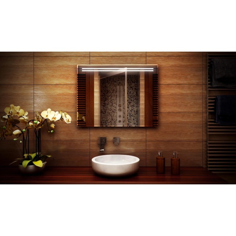 MF Design MFDLE Lustro z oświetleniem LED 100 x 70 cm (MFDLE100x70)