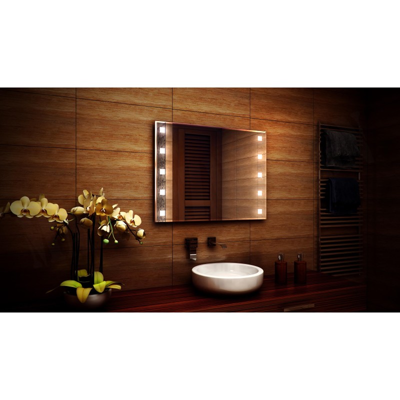 MF Design MFDAS Lustro z oświetleniem LED 80 x 60 cm (MFDAS80x60)