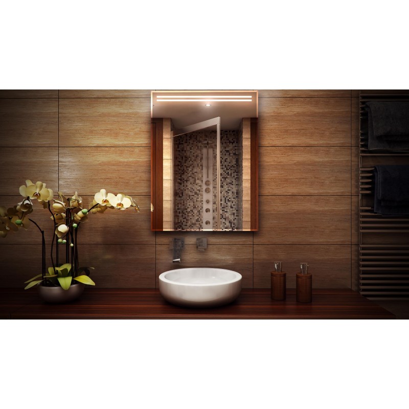 MF Design MFDLR Lustro z oświetleniem LED 50 x 80 cm (MFDLR50x80)