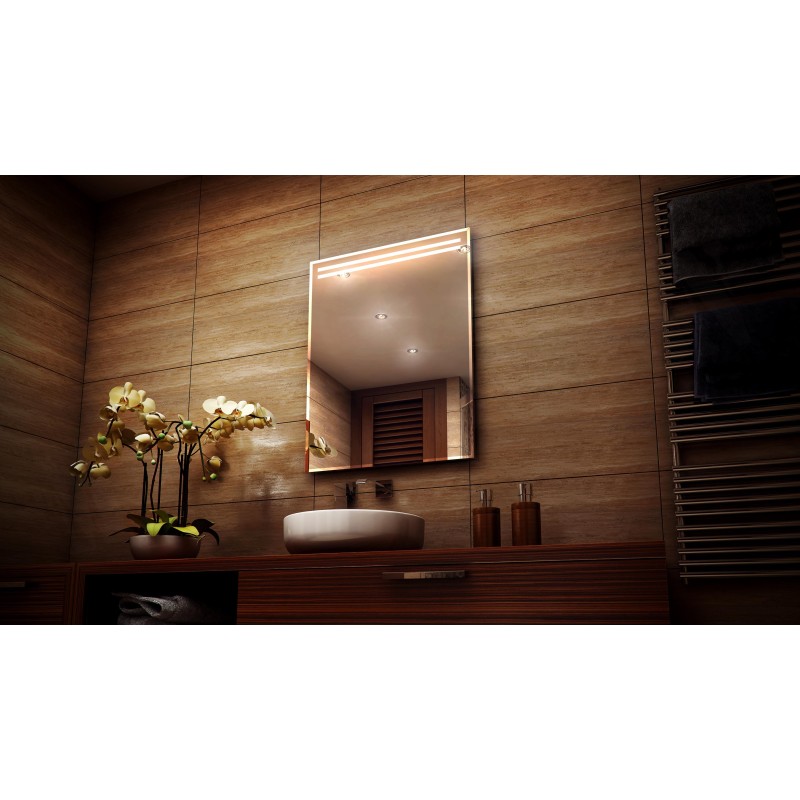 MF Design MFDLR Lustro z oświetleniem LED 50 x 80 cm (MFDLR50x80)