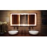MF Design MFDFE Lustro z oświetleniem LED 120 x 80 cm (MFDFE120x80)