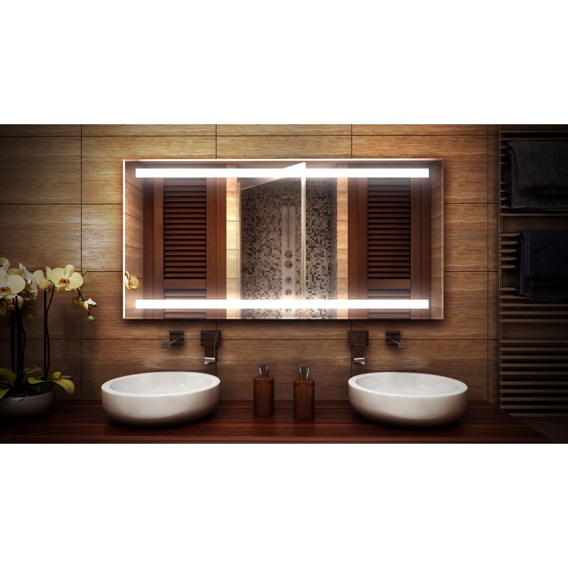 MF Design MFDRD Lustro z oświetleniem LED 80 x 60 cm (MFDRD80x60)