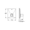Grohe Allure Brilliant Bateria Centralna z Termostatem 19887000
