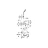 Grohe Eurodisc Cosmopolitan Bateria Wannowa 33395002