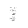 Grohe Eurosmart Cosmopolitan Bateria Prysznicowa 32837000