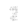 Grohe Eurocube Bateria Wannowa 23140000